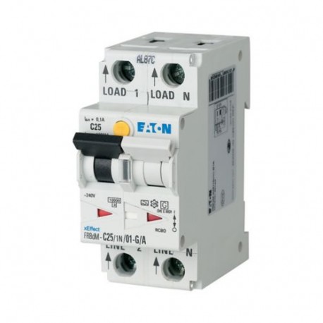 Eaton-moeller FRBDM-C13/1N/001-G/A Y7-168254 EATON ELECTRIC RCD/MCB comb. switch, 13A, 10mA, miniature circuit-br. ..