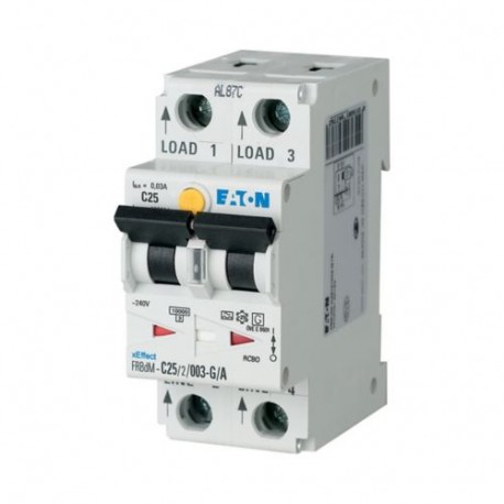 Eaton-moeller FRBDM-C13/2/001-G/A Y7-168299 EATON ELECTRIC RCD/MCB comb. switch, 13A, 10mA, miniature circuit-break..