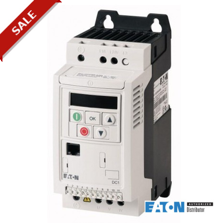 Eaton-moeller DC1-327D0NN-A20N EATON ELECTRIC Variable Frequency Drive, 3-/3- 230 V, 7.0 A, 1.5 kW