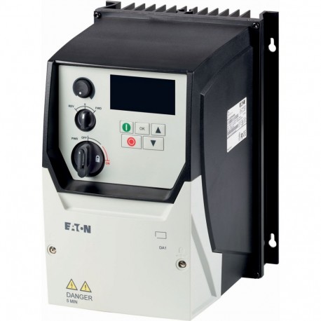 EATON - MOELLER DA1-32011FB-B6SC DA1-32011FB-B6SC 169358 Y7-169358 EATON ELECTRIC Variable frequency drive, 230 V AC, 3-phase, 10.5 A, 2.2 kW..
