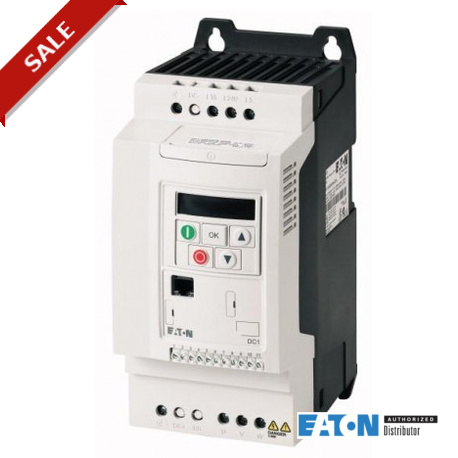 Eaton-moeller DC1-344D1FB-A20N EATON ELECTRIC Variable frequency drive, 400 V AC, 3-phase, 4.1 A, 1.5 kW, IP20/NEMA..