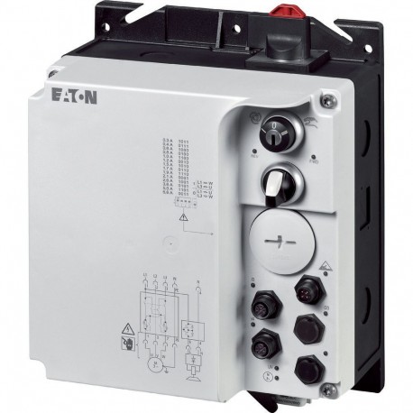 Eaton-moeller RAMO-W04AI1S-C32RS1 EATON ELECTRIC Reversing starter, manual override switch, 400 V AC, 3-phase, 6.6 ..