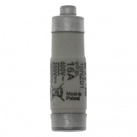Eaton-moeller FUSE D01 16A 400 VAC T GL/GG E14 EATON ELECTRIC Fuse-link, LV, 16 A, AC 400 V, D01, gL/gG, IEC, time-..