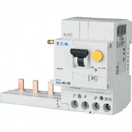 Eaton-moeller FBSMV-63/4/03-S Y7-170155 EATON ELECTRIC Residual-current circuit breaker trip block for PLS. 40A, 4 ..