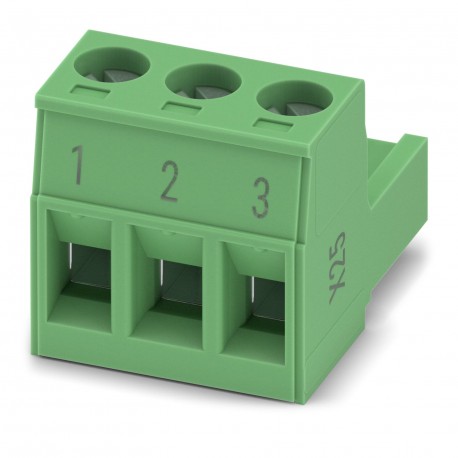 PHOENIX CONTACT MSTB 2,5/ 3-ST-5,08BDS1-3/X25 MSTB 2,5/ 3-ST-5,08BDS1-3/X25 1703493 PHOENIX CONTACT Printed-circuit board connector