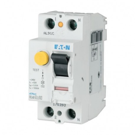 Eaton-moeller FRCMM-25/2/003-G/A Y7-170383 EATON ELECTRIC Residual current circuit breaker (RCCB), 25A, 2p, 30mA, t..
