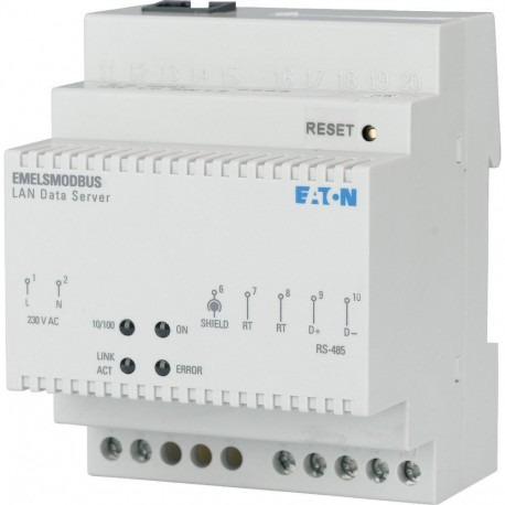 Eaton-moeller EMELSMODBUS EATON ELECTRIC LAN Server with Modbus TCP/IP
