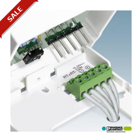 Phoenix contact PT 1,5/ 2-PH-5,0 CLIP BKBDWH-R Plug-in part, rated current: 10 A, number of poles: 2..