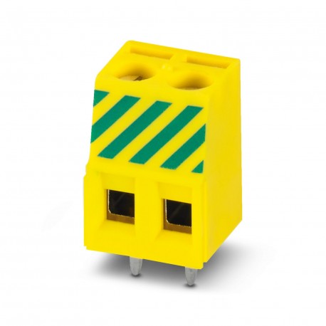 Phoenix contact MKDS 1,5/ 3-B-5,08 GNYE PCB terminal block, Nominal current: 17.5 A, Nom. voltage: 4..