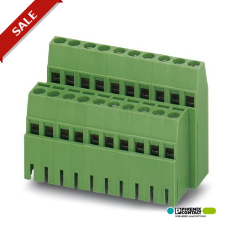 PHOENIX CONTACT MK3DS 1,5/ 2-5,08-BC MK3DS 1,5/ 2-5,08-BC 1706413 PHOENIX CONTACT PCB terminal block, Nominal current: 15 A, Nom. voltage: 400 V,..