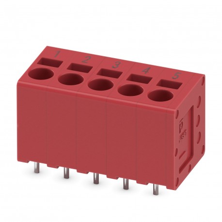 Phoenix contact SPT 2,5/ 5-V-5,0 RD BD:1-5 PCB terminal block