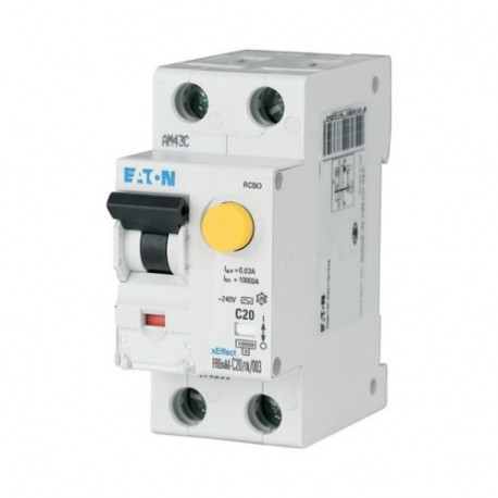 Eaton-moeller FRBMM-C4/1N/01 Y7-170673 EATON ELECTRIC combination switch, 4A, 100mA, curve C , 1P+N, class AC