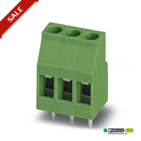 PHOENIX CONTACT MKDS 3/ 3-B-5,08 MKDS 3/ 3-B-5,08 1707917 PHOENIX CONTACT PCB terminal block, Nominal current: 24 A, Nom. voltage: 400 V, Pit..