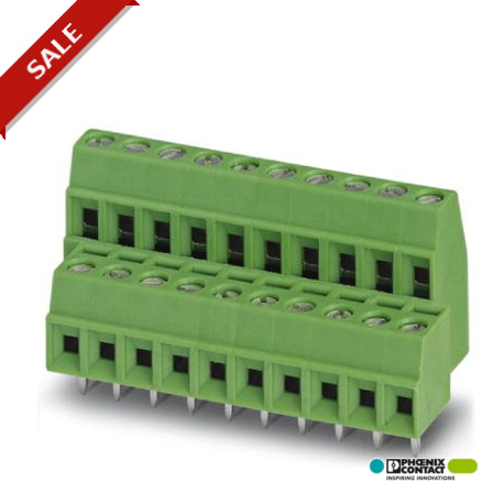 PHOENIX CONTACT MKKDS 1/ 5-3,81 MKKDS 1/ 5-3,81 1708055 PHOENIX CONTACT PCB terminal block, Nominal current: 8 A, Nom. voltage: 200 V, Pitch..