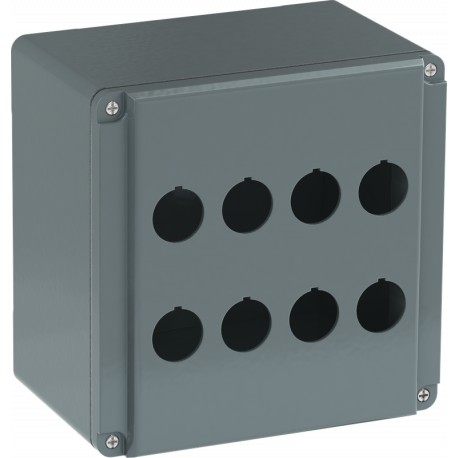 Abb 1SFA170807R1008 IP65 PUSH BUTTON BOX 8 ELEMENTS