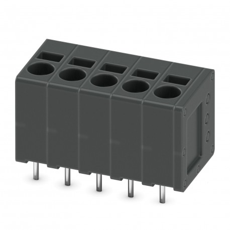 Phoenix contact SPT 2,5/ 5-V-5,0 BK PCB terminal block