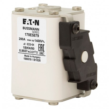 Eaton-moeller FUSE 200A 1400V 1BKN/80 AR EATON ELECTRIC Fuse-link, high speed, 200 A, AC 1400 V, size 1, aR, IEC,..