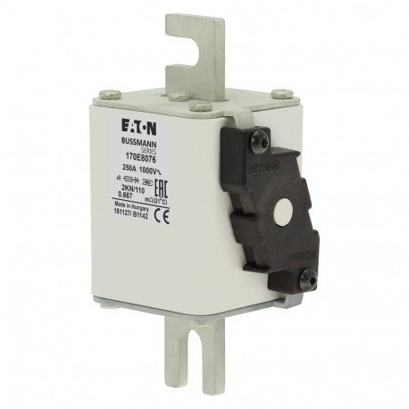 Eaton-moeller FUSE 250A 1000V 2KN/110 AR EATON ELECTRIC Fuse-link, high speed, 250 A, AC 1000 V, DIN 2, aR, DIN, ..