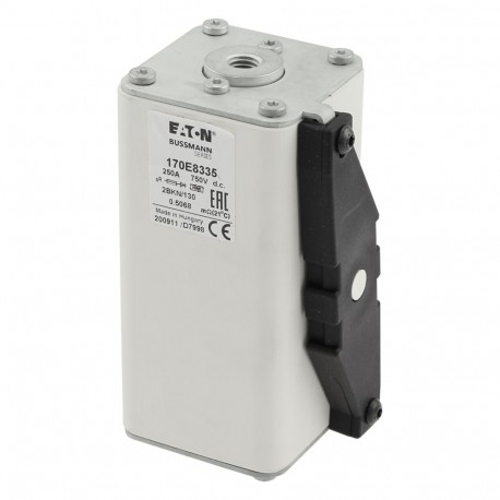 Eaton-moeller FUSE 250A 750V 2BKN/130 GR DC EATON ELECTRIC FUSE 250A 750V 2BKN/130 GR DC