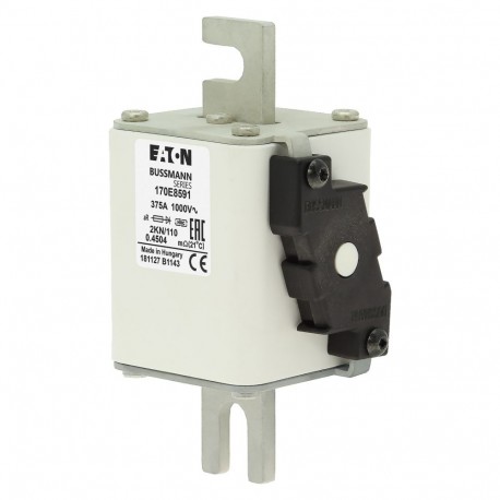 Eaton-moeller FUSE 375A 1000V 2KN/110 AR EATON ELECTRIC Fuse-link, high speed, 375 A, AC 1000 V, DIN 2, aR, DIN, ..