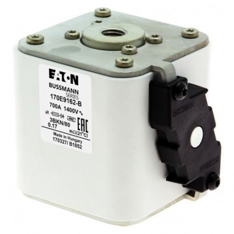 Eaton-moeller FUSE 700A 1400V 3BKN/80 AR EATON ELECTRIC Fuse-link, high speed, 700 A, AC 1400 V, size 3, aR, IE..