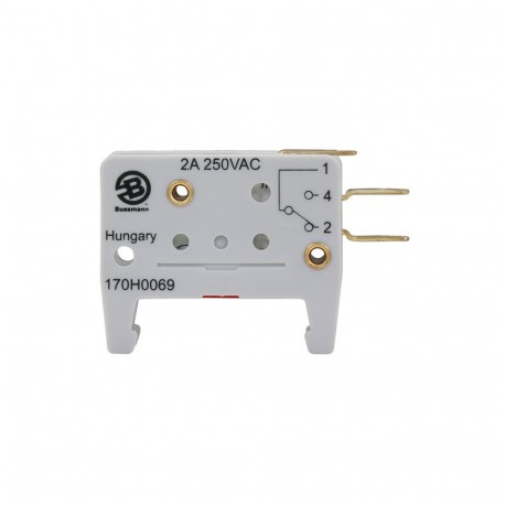 EATON - MOELLER MICROSWITCH K1 5A 250V UR MICROSWITCH K1 5A 250V UR 170H0069 EATON ELECTRIC Microswitch, ultra-fast, 2 A, AC 250 V, BT type K indicato..