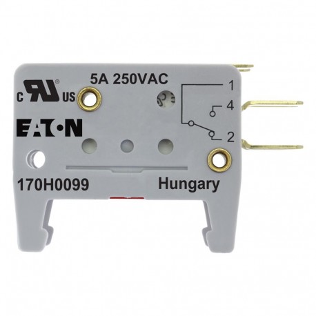 Eaton-moeller 5A 250V MICROSWITCH K2 6 BRED EATON ELECTRIC Microswitch, high speed, 2 A, AC 250 V, Switch K2