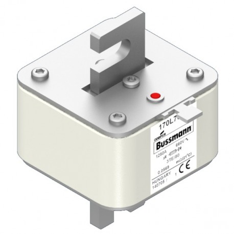 Eaton-moeller High Speed -  Square Body High Speed Square Body 170L7008 EATON ELECTRIC Fuse-link, high speed, 1250 A, AC 660 V, Size 3, 76 x 90 x 11..
