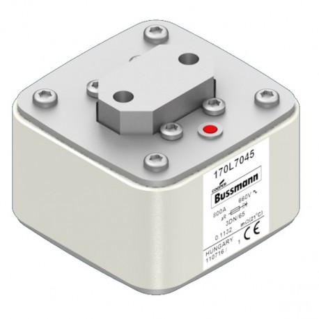 Eaton-moeller High Speed -  Square Body High Speed Square Body 170L7045 EATON ELECTRIC Fuse-link, high speed, 800 A, AC 660 V, Size 3, 76 x 76 x 63 ..