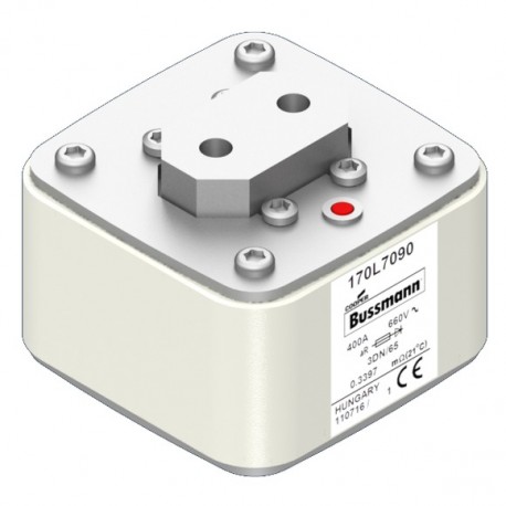 Eaton-moeller High Speed -  Square Body High Speed Square Body 170L7090 EATON ELECTRIC Fuse-link, high speed, 400 A, AC 660 V, Size 3, 76 x 76 x 63 ..