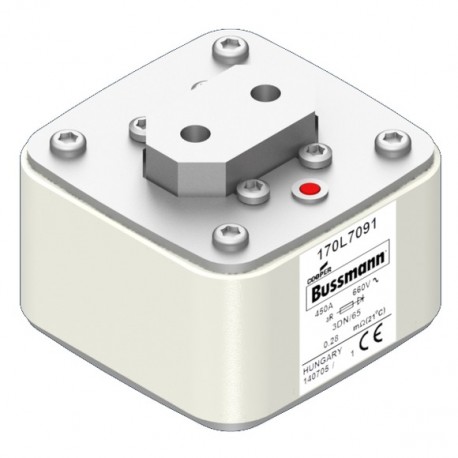 Eaton-moeller High Speed -  Square Body High Speed Square Body 170L7091 EATON ELECTRIC Fuse-link, high speed, 450 A, AC 660 V, Size 3, 76 x 76 x 63 ..