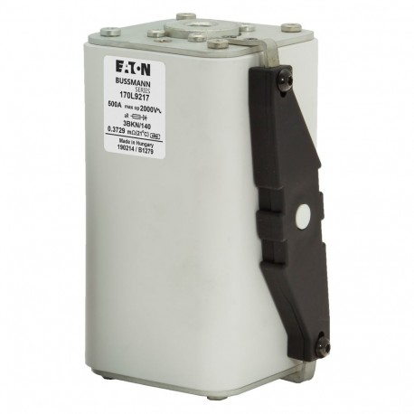 Eaton-moeller FUSE 500A 2000V 3BKN/140 AR EATON ELECTRIC Fuse-link, high speed, 500 A, AC 2000 V, Size 3, 74 x 90..