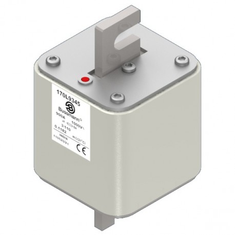 Eaton-moeller High Speed -  Square Body High Speed Square Body 170L9301 EATON ELECTRIC Fuse-link, high speed, 630 A, AC 1000 V, Size 3, 74 x 74 x 15..