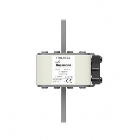 Eaton-moeller FUSE 1000A 660V 3KW/110 AR EATON ELECTRIC Fuse-link, high speed, 1000 A, AC 1000 V, Size 3, 74 x 92..