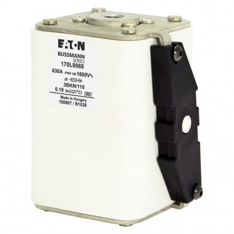 Eaton-moeller FUSE 630A 1600V 3BKN/110 AR EATON ELECTRIC Fuse-link, high speed, 630 A, AC 1600 V, Size 3, 85 x 96..