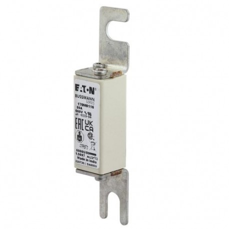 Eaton-moeller FUSE 80A 660V 0000U/80 AR UR EATON ELECTRIC Fuse-link, high speed, 80 A, AC 660 V, size 0000, 18 x ..