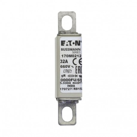 Eaton-moeller FUSE 32A 660V 0000FU/65 GR UR EATON ELECTRIC Fuse-link, high speed, 32 A, AC 660 V, size 0000, 18 x..