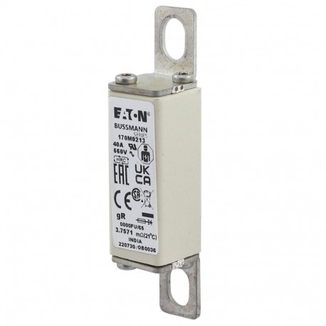 Eaton-moeller FUSE 40A 660V 0000FU/65 GR UR EATON ELECTRIC Fuse-link, high speed, 40 A, AC 660 V, size 0000, 18 x..