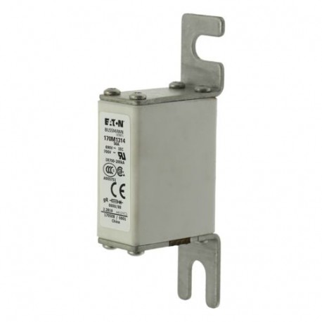 Eaton-moeller FUSE 50A 690V 000U/80 GR UC EATON ELECTRIC Fuse-link, high speed, 50 A, AC 690 V, DIN 000, 21 x 40 ..