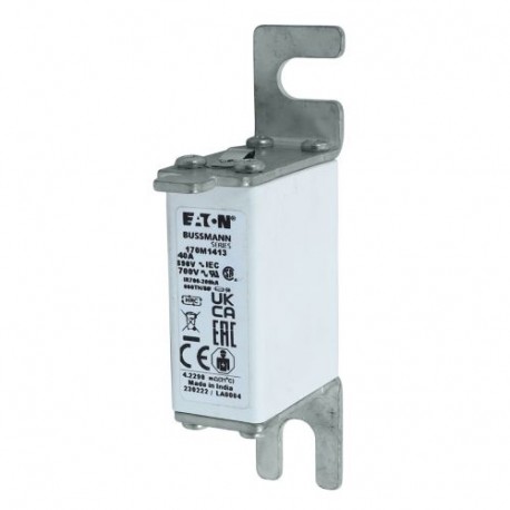 Eaton-moeller FUSE 40A 690V 000TN/80 GR UC EATON ELECTRIC Fuse-link, high speed, 40 A, AC 690 V, DIN 000, gR, DIN..
