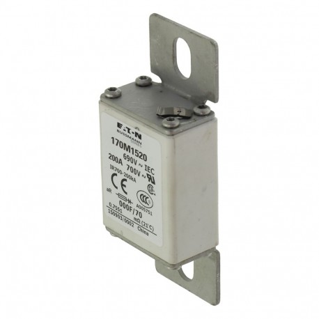 Eaton-moeller FUSE 200A 690V 000F/70 AR UR EATON ELECTRIC Fuse-link, high speed, 200 A, AC 690 V, size 000, 24 x ..