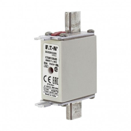 Eaton-moeller FUSE 50A 690V gR DIN 000 HSDNH EATON ELECTRIC Fuse-link, high speed, 40 A, AC 690 V, DIN 000, 21 x..