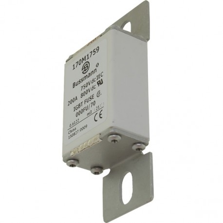 Eaton-moeller FUSE 550A 750V DC 230FN/70 AR CU EATON ELECTRIC Fuse-link, high speed, 550 A, DC 750 V, size 230, 2..