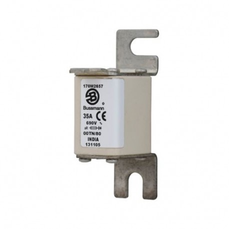 Eaton-moeller FUSE 35A 690V 00TN/80 AR EATON ELECTRIC Fuse-link, high speed, 35 A, AC 690 V, size 00, 30 x 67 x 1..