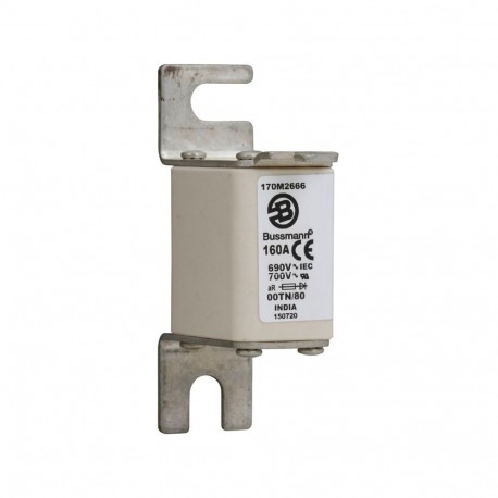 Eaton-moeller FUSE 160A 690V 00TN/80 AR UR EATON ELECTRIC Fuse-link, high speed, 160 A, AC 690 V, DIN 00, aR, DIN..