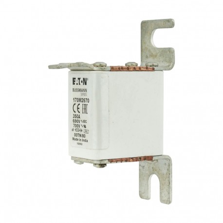 Eaton-moeller FUSE 350A 690V 00TN/80 AR UR EATON ELECTRIC Fuse-link, high speed, 350 A, AC 690 V, DIN 00, aR, DIN..