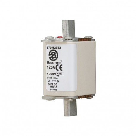 Eaton-moeller FUSE 125A 1000V DIN 00 AR EATON ELECTRIC Fuse-link, high speed, 25 A, AC 1000 V, DIN 00, aR, DIN, I..