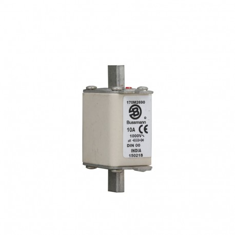Eaton-moeller FUSE 10A 1000V DIN 00 AR EATON ELECTRIC Fuse-link, high speed, 10 A, AC 1000 V, DIN 00, aR, DIN, IE..