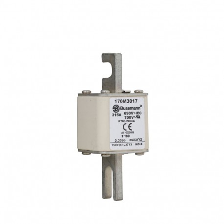 Eaton-moeller FUSE 315A 690V 1*/80 AR UC EATON ELECTRIC Fuse-link, high speed, 315 A, AC 690 V, compact DIN 1, 45..