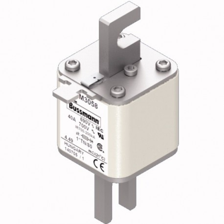 Eaton-moeller FUSE 40A 690V 1*TN/80 AR UC EATON ELECTRIC Fuse-link, high speed, 40 A, AC 690 V, compact DIN 1, 45..